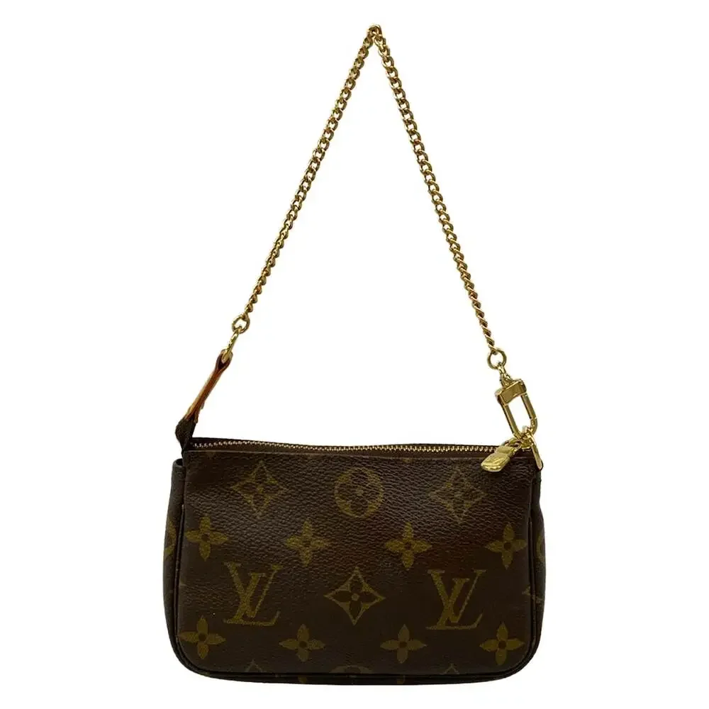 Louis Vuitton Mini Pochette Accessoires Monogram Handbag M58009